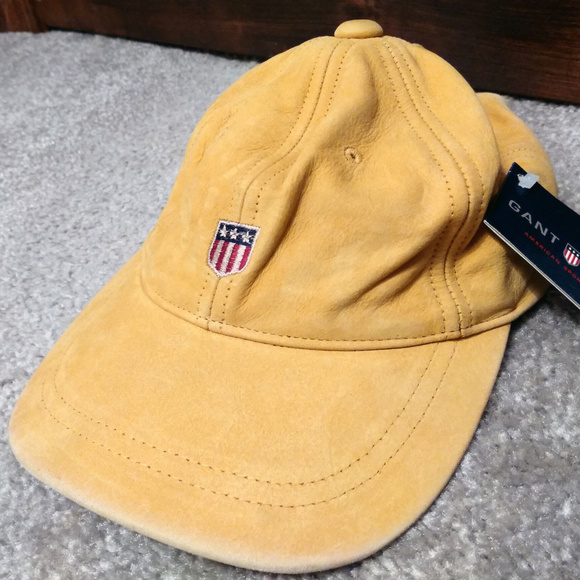 Gant Other - Gant USA Hat Leather Strapback Vintage Deadstock
